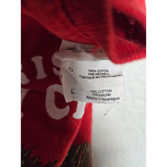 National Lampoon's Christmas Vacation Griswold Family Christmas T-Shirt Red L - Picture 4 of 6